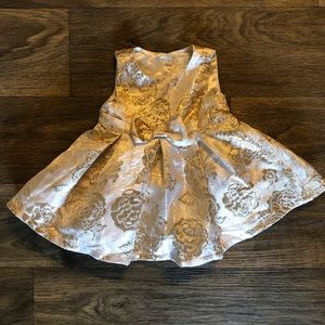 The Children’s Place gold floral dress